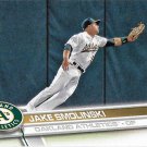 Jake Smolinski 2017 Topps #11 Oakland Athletics Baseball Card