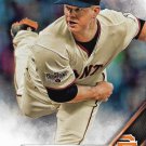 Matt Cain 2016 Topps #171 San Francisco Giants Baseball Card