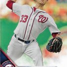 Doug Fister 2016 Topps #102 Washington Nationals Baseball Card