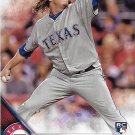 Luke Jackson 2016 Topps Rookie #549 Texas Rangers Baseball Card
