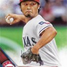 Yu Darvish 2016 Topps #418 Texas Rangers Baseball Card