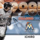 Ichiro Suzuki 2016 Topps Chasing 3K #3000-55 Miami Marlins Baseball Card