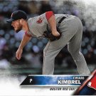 Craig Kimbrel 2016 Topps Update #US251 Boston Red Sox Baseball Card