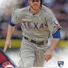 Ryan Strausborger 2016 Topps Rookie #575 Texas Rangers Baseball Card