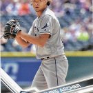 Chris Archer 2017 Topps #326 Tampa Bay Rays Baseball Card