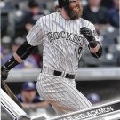 Charlie Blackmon 2017 Topps #285 Colorado Rockies Baseball Card