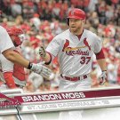 Brandon Moss 2017 Topps #89 St. Louis Cardinals Baseball Card