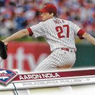 Aaron Nola 2017 Topps #340 Philadelphia Phillies Baseball Card