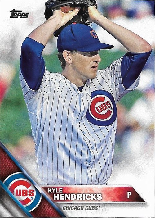 Kyle Hendricks 2016 Topps #314 Chicago Cubs Baseball Card