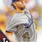 Clayton Kershaw 2016 Topps #150 Los Angeles Dodgers Baseball Card