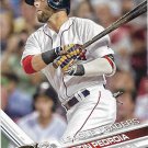 Dustin Pedroia 2017 Topps #321 Boston Red Sox Baseball Card