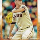 Matt Cain 2015 Topps #167 San Francisco Giants Baseball Card Matt Cain 2015 Topps #167 San Francisco Giants Baseball Card