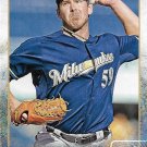 Zach Duke 2015 Topps #293 Milwaukee Brewers Baseball Card