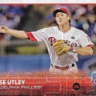 Chase Utley 2015 Topps #163 Philadelphia Phillies Baseball Card