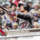Brandon Drury 2017 Topps #470 Arizona Diamondbacks Baseball Card