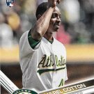 Jharel Cotton 2017 Topps Rookie #451 Oakland Athletics Baseball Card