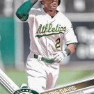 Khris Davis 2017 Topps #501 Oakland Athletics Baseball Card