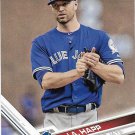 J.A. Happ 2017 Topps #662 Toronto Blue Jays Baseball Card