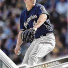 Corey Knebel 2017 Topps #646 Milwaukee Brewers Baseball Card