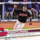 Roberto Perez 2017 Topps #419 Cleveland Indians Baseball Card