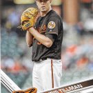 Chris Tillman 2017 Topps #577 Baltimore Orioles Baseball Card