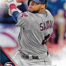 Carlos Santana 2016 Topps #339 Cleveland Indians Baseball Card