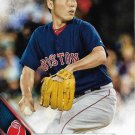 Koji Uehara 2016 Topps #90 Boston Red Sox Baseball Card