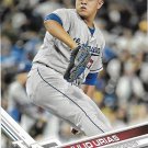 Julio Urias 2017 Topps #582 Los Angeles Dodgers Baseball Card