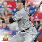 Justin Bour 2016 Topps #699 Miami Marlins Baseball Card