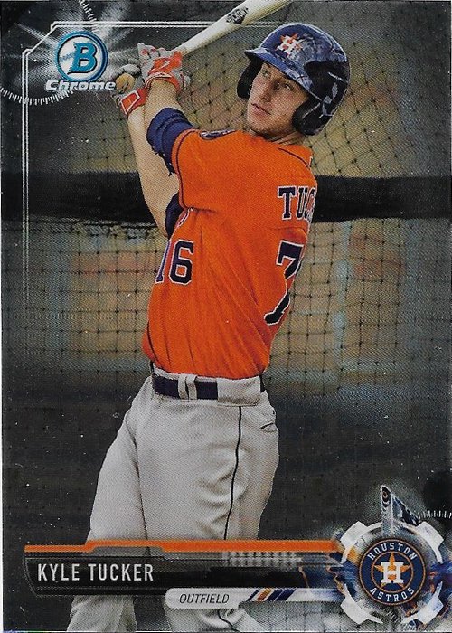 Kyle Tucker 2017 Bowman Prospects Chrome #BCP28 Houston Astros Baseball Card