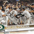 Oakland Athletics 2017 Topps #558 Baseball Team Card