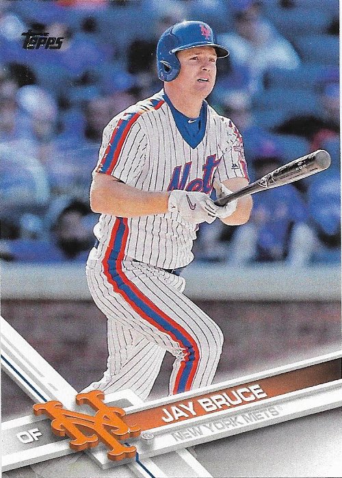 Jay Bruce 2017 Topps #428 New York Mets Baseball Card
