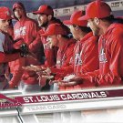 St. Louis Cardinals 2017 Topps #370 Baseball Team Card