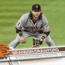Brandon Crawford 2017 Topps #106 San Francisco Giants Baseball Card