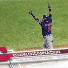 Edwin Encarnacion 2017 Topps #630 Cleveland Indians Baseball Card