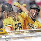John Jaso-Andrew McCutchen 2017 Topps #636 Pittsburgh Pirates Baseball Card
