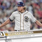 Brandon Maurer 2017 Topps #624 San Diego Padres Baseball Card