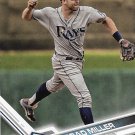 Brad Miller 2017 Topps #356 Tampa Bay Rays Baseball Card