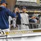 San Diego Padres 2017 Topps #192 Baseball Team Card