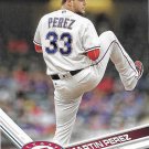 Martin Perez 2017 Topps #545 Texas Rangers Baseball Card