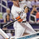 Giancarlo Stanton 2017 Topps #25 Miami Marlins Baseball Card