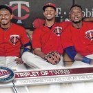 Triplet of Twins 2017 Topps #590 Minnesota Twins Baseball Card
