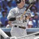 Tony Wolters 2017 Topps #516 Colorado Rockies Baseball Card