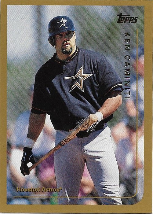 Ken Caminiti 1999 Topps #375 Houston Astros Baseball Card