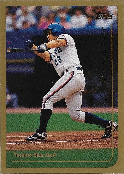 Jose Cruz Jr. 1999 Topps #386 Toronto Blue Jays Baseball Card