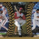 Vladimir Guerrero, Greg Vaugh, Bernie Williams 1999 Topps #458 Baseball Card