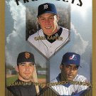 Gabe Kapler, Armando Rios, Fernando Seguinol 1999 Topps Prospects #432 Baseball Card Gabe Kapler, Armando Rios, Fernando Seguinol 1999 Topps Prospects #432 Baseball Card