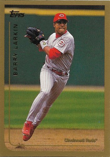 Barry Larkin 1999 Topps #345 Cincinnati Reds Baseball Card