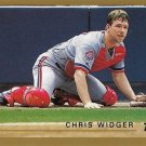 Chris Widger 1999 Topps #387 Montreal Expos Baseball Card
