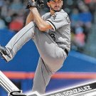 Miguel Gonzalez 2017 Topps #549 Chicago White Sox Baseball Card